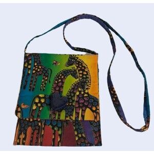 Vintage Kaross Bag,south African,Size 6.8 X  5.5, NWOT